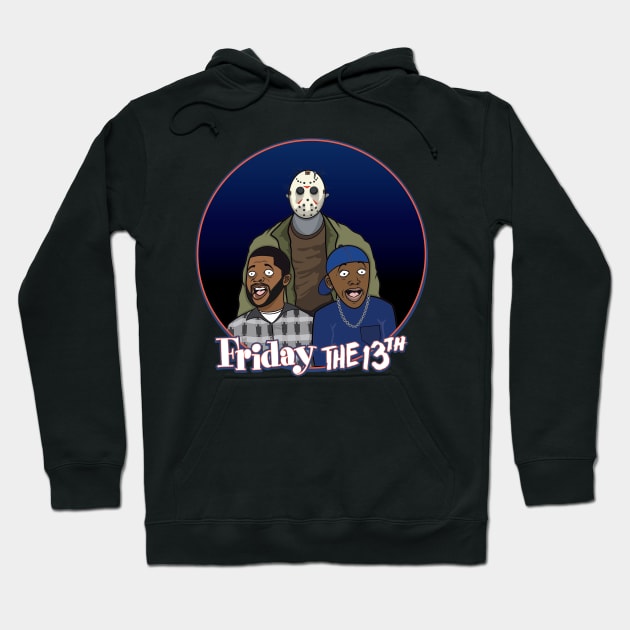 Friday the 13th Crossover Featuring Craig, Smokey, and Jason Hoodie by DemBoysTees